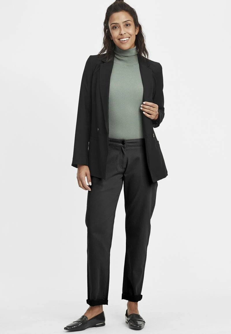 Oxmo OXDONETA - Pantalones Chinos - Black, Mujer 2 Oxmo OXDONETA - Pantalones Chinos - Black, Mujer - Imagen 2