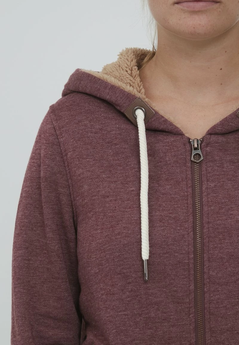 Oxmo OXVICKY - Sudadera Con Cremallera - Red , Mujer 3 Oxmo OXVICKY - Sudadera Con Cremallera - Red , Mujer - Imagen 3