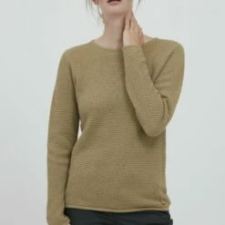 Oxmo OXHELEN - Jersey De Punto - Kelp, Mujer