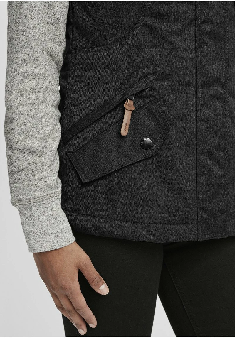 Oxmo OXBELLISSA - Chaleco - Black, Mujer 4 Oxmo OXBELLISSA - Chaleco - Black, Mujer - Imagen 4