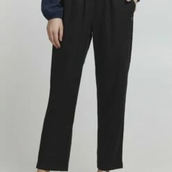 Oxmo ALFA - Pantalones - Black , Mujer