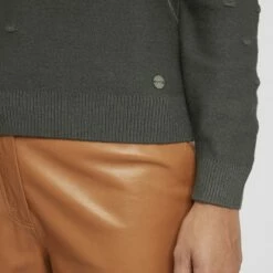 Oxmo OXDOTTA - Jersey De Punto - Dark Shadow, Mujer -Oxmo tienda en línea 70add02d45ce44c982ee600aead5d96a