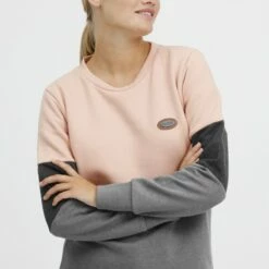 Oxmo OXTRINE - Jersey De Punto - Mahogany Rose , Mujer