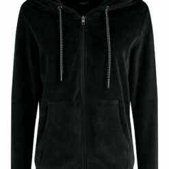 Oxmo OXNICKY - Sudadera Con Cremallera - Black , Mujer -Oxmo tienda en línea 73649114a8dd4abbb38f1262cff33ddd