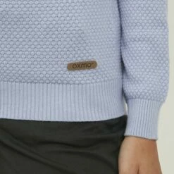 Oxmo OXSARAH - Jersey De Punto - Sky Blue, Mujer -Oxmo tienda en línea 73df73b172d94625b5eef9daab880aa6