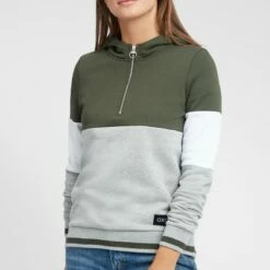 Oxmo OXOMARA - Jersey Con Capucha - Climbing Ivy , Mujer