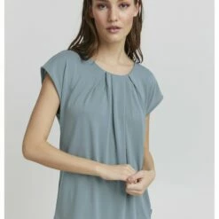 Oxmo BJALLA - Camiseta Estampada - Blue , Mujer