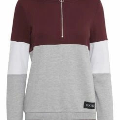 Oxmo OXOMARA - Jersey Con Capucha - Wine Red , Mujer -Oxmo tienda en línea 7536b380a7454c01ba73c70291b2bc58