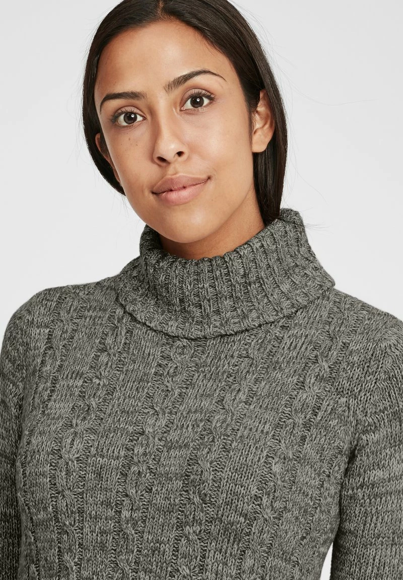 Oxmo OXPHILIPA - Jersey De Punto - Dark Grey , Mujer 4 Oxmo OXPHILIPA - Jersey De Punto - Dark Grey , Mujer - Imagen 4