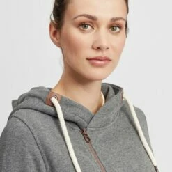 Oxmo OXVICKY - Sudadera Con Cremallera - Grey Mel, Mujer -Oxmo tienda en línea 761ea25070364f2c8439f1189396a991