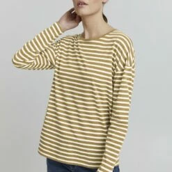 Oxmo Camiseta De Manga Larga - Kelp , Mujer