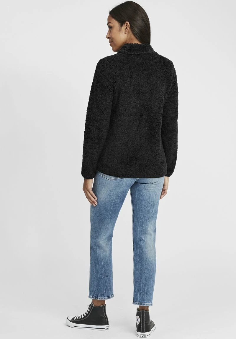 Oxmo OXTELSA - Sudadera Con Cremallera - Black , Mujer 3 Oxmo OXTELSA - Sudadera Con Cremallera - Black , Mujer - Imagen 3