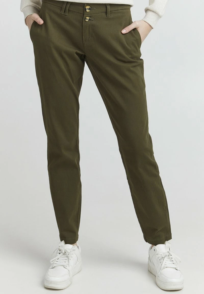 Oxmo PILAR - Pantalones Chinos - Grape Leaf , Mujer 1 Oxmo PILAR - Pantalones Chinos - Grape Leaf , Mujer