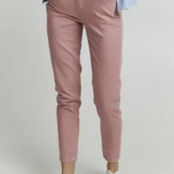 Oxmo OXPEETJE - Pantalones - Ash Rose , Mujer