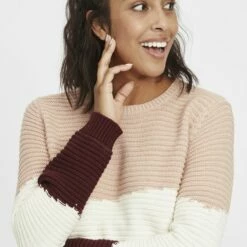 Oxmo OXOLMA - Jersey De Punto - Mahogany Rose , Mujer -Oxmo tienda en línea 776dd030408d4260bea284a6f252c2be