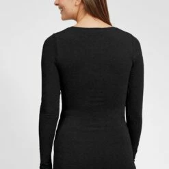 Oxmo OXMARIE - Camiseta De Manga Larga - Black , Mujer -Oxmo tienda en línea 7907ea8e079b4d7eb8c515369fb73abc