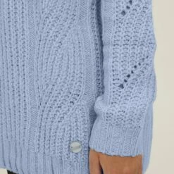 Oxmo OXCLEA - Chaqueta De Punto - Sky Blue, Mujer 9 Oxmo OXCLEA - Chaqueta De Punto - Sky Blue, Mujer -Oxmo tienda en línea 79aa91a3252a4d6998b40a8d31a6bc31