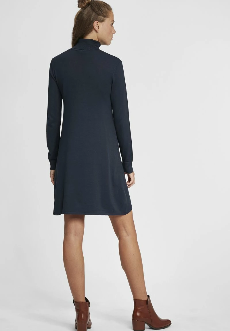 Oxmo OXWINALA - Vestido De Punto - Total Eclipse, Mujer 3 Oxmo OXWINALA - Vestido De Punto - Total Eclipse, Mujer - Imagen 3