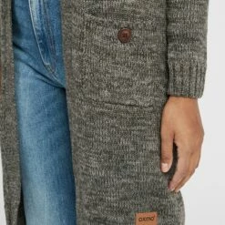 Oxmo OXPHILETTA - Chaqueta De Punto - Dark Grey , Mujer -Oxmo tienda en línea 7e2bd098381d4f2494f7f12207d168cc