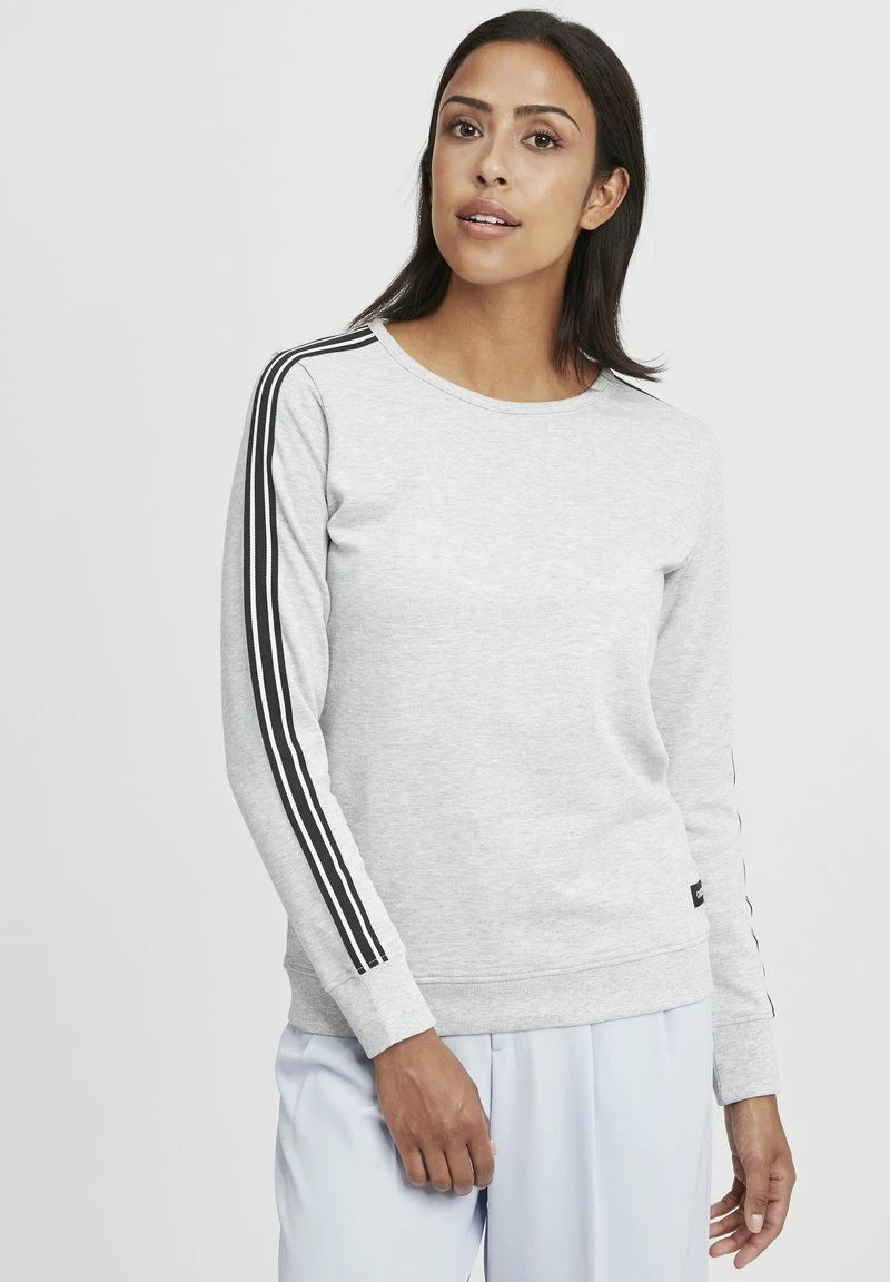 Oxmo OXGABITA - Sudadera - Light Grey Melange , Mujer 1 Oxmo OXGABITA - Sudadera - Light Grey Melange , Mujer