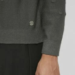 Oxmo OXKALOTTA - Chaqueta De Punto - Dark Shadow , Mujer -Oxmo tienda en línea 80631a3819d74fd89dbb2c2cda2d5cbc