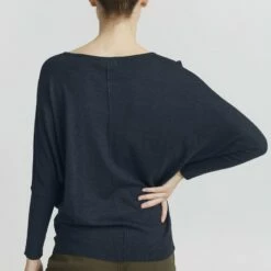 Oxmo OXHERDIS - Jersey De Punto - Total Eclipse Melange, Mujer -Oxmo tienda en línea 819f4d19d46e44a994f88b4f7eab6eb5