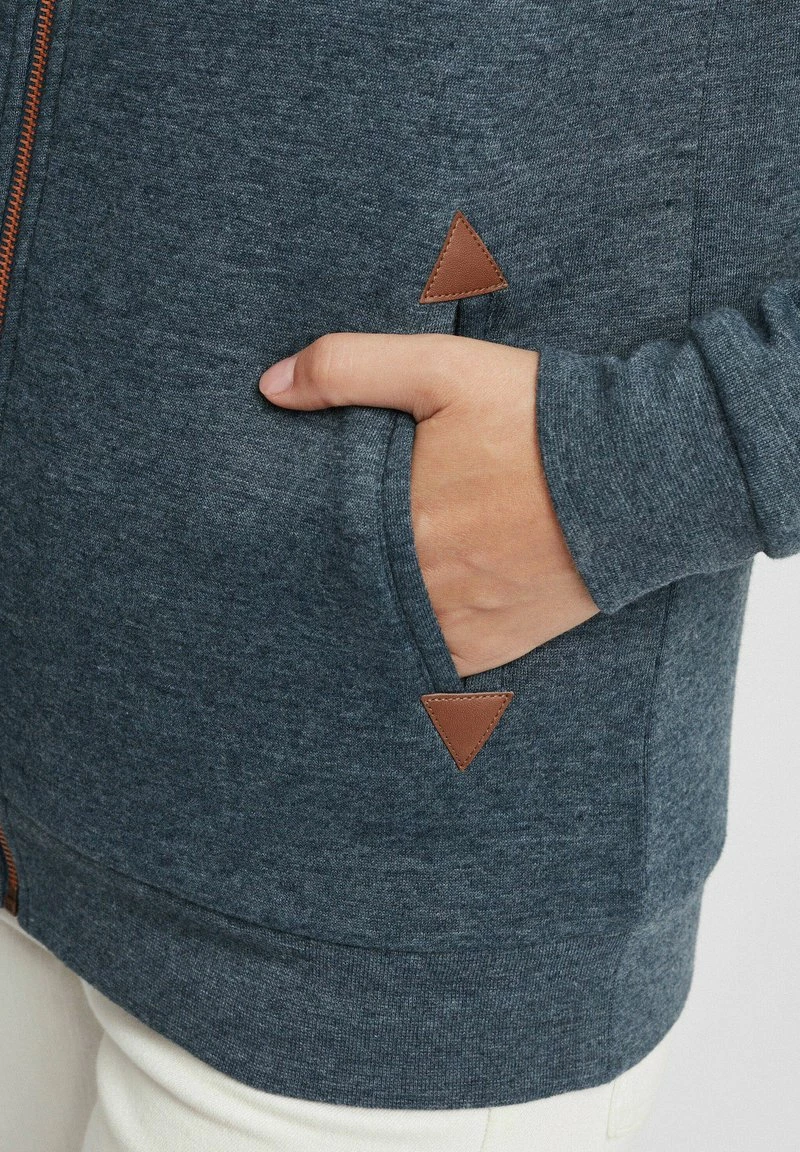 Oxmo OXVICKY - Sudadera Con Cremallera - Ins Bl Mel , Mujer 5 Oxmo OXVICKY - Sudadera Con Cremallera - Ins Bl Mel , Mujer - Imagen 5