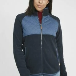 Oxmo OXMALIN - Forro Polar - Insignia Blue , Mujer