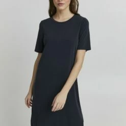 Oxmo BRINJA - Vestido Ligero - Total Eclipse , Mujer