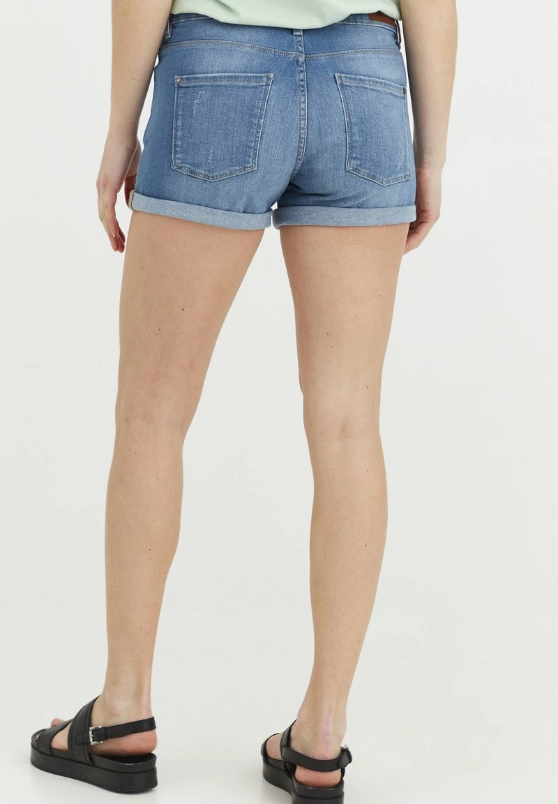 Oxmo OXANDREJA - Shorts Vaqueros - Light Blue , Mujer 3 Oxmo OXANDREJA - Shorts Vaqueros - Light Blue , Mujer - Imagen 3