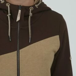 Oxmo OXAGGI - Sudadera Con Cremallera - Chicory Coffee , Mujer -Oxmo tienda en línea 875f68e53b7c486e981af713d7854860