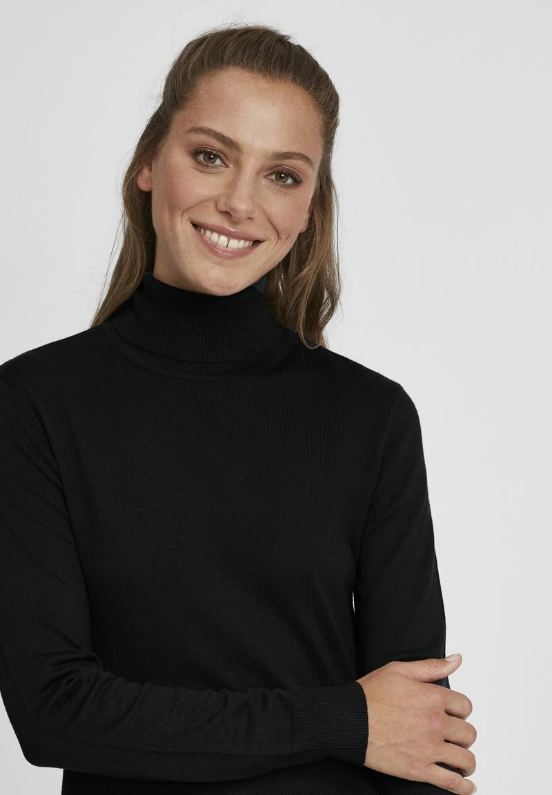 Oxmo OXWINALA - Vestido De Punto - Black, Mujer 4 Oxmo OXWINALA - Vestido De Punto - Black, Mujer - Imagen 4