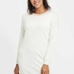 Oxmo OXELLA - Vestido De Punto - Oyster Gre, Mujer -Oxmo tienda en línea 883a08142f674c16863cc76097b86a4c