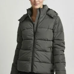 Oxmo OXSOFINA - Chaqueta De Invierno - Pewter , Mujer
