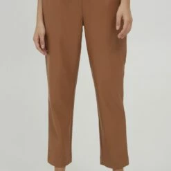 Oxmo PAULIA - Pantalones - Toffee , Mujer