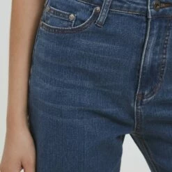 Oxmo OXANNI - Vaqueros A Campana - Mid Blue Denim , Mujer -Oxmo tienda en línea 8a0713135438447a8a26a83ec559bad3