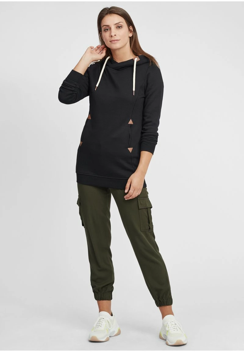 Oxmo OXVICKY - Jersey Con Capucha - Black Pil , Mujer 2 Oxmo OXVICKY - Jersey Con Capucha - Black Pil , Mujer - Imagen 2