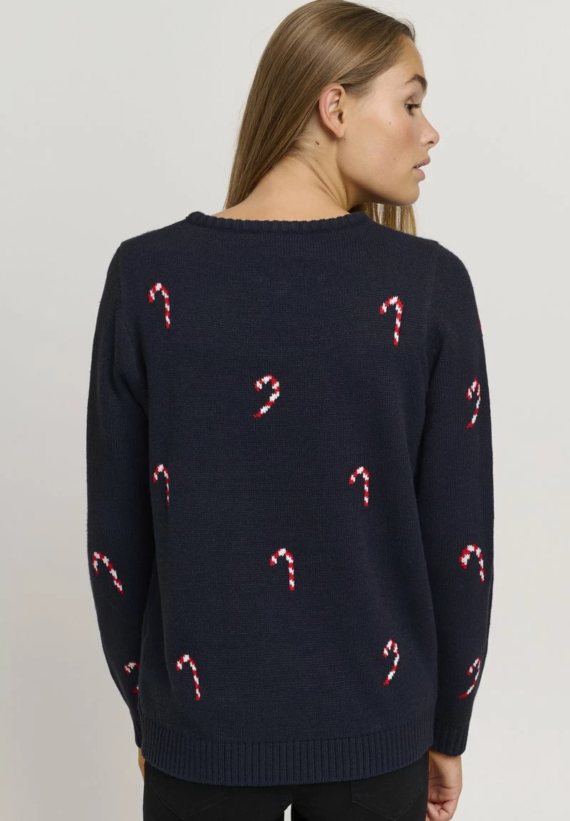 Oxmo OXCHRISTEL - Jersey De Punto - Dress Blues , Mujer 3 Oxmo OXCHRISTEL - Jersey De Punto - Dress Blues , Mujer - Imagen 3