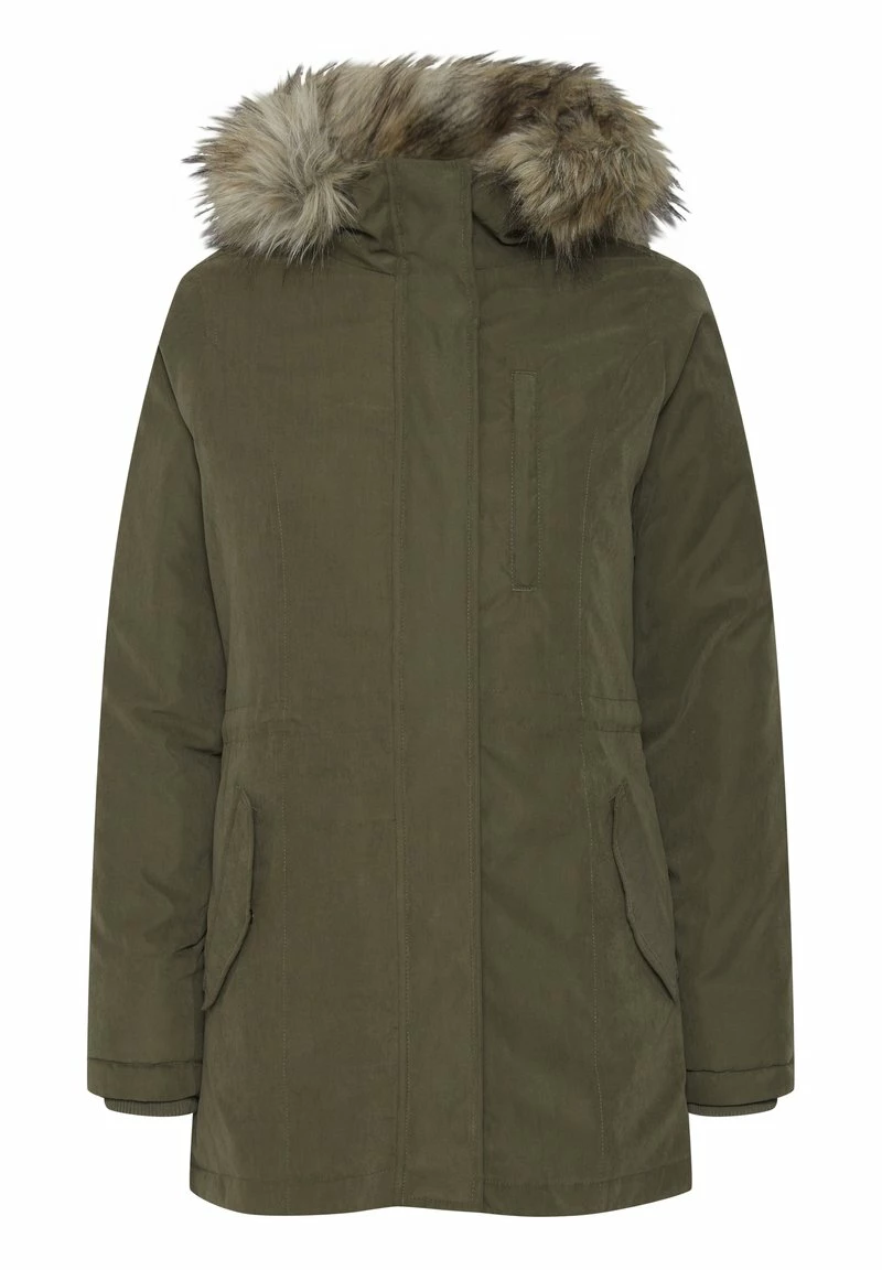 Oxmo OXLOKA - Abrigo De Invierno - Ivy Green , Mujer 7 Oxmo OXLOKA - Abrigo De Invierno - Ivy Green , Mujer - Imagen 7