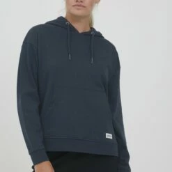 Oxmo OXGRETA - Jersey Con Capucha - Total Eclipse , Mujer