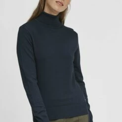 Oxmo OXWINA - Jersey De Punto - Total Eclipse , Mujer