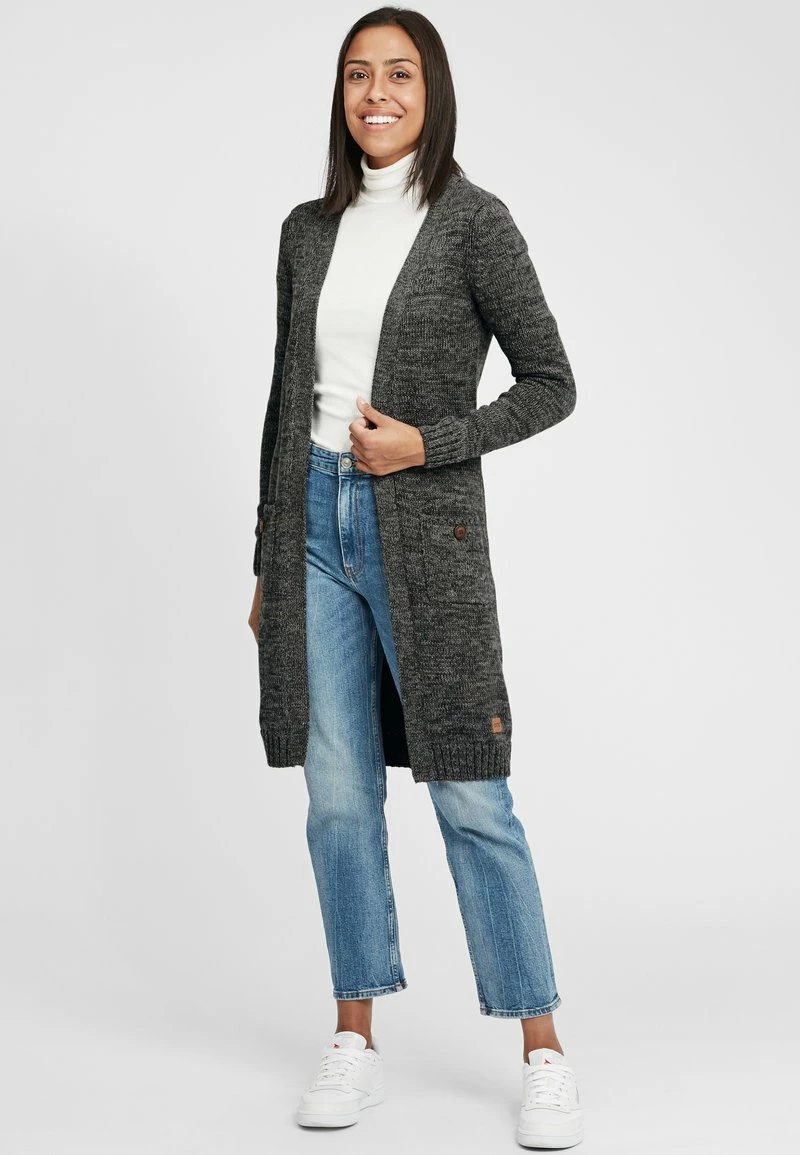 Oxmo OXPHILETTA - Chaqueta De Punto - Black, Mujer 2 Oxmo OXPHILETTA - Chaqueta De Punto - Black, Mujer - Imagen 2