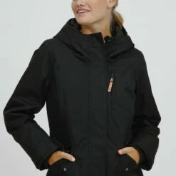 Oxmo OXBELLISSA - Chaqueta De Entretiempo - Black , Mujer