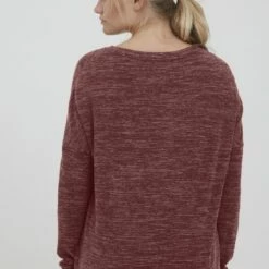 Oxmo OXBENTA - Jersey De Punto - Chocolate Truffle Melange, Mujer -Oxmo tienda en línea 8e2b2601a5494c88a0294af866ab04e8