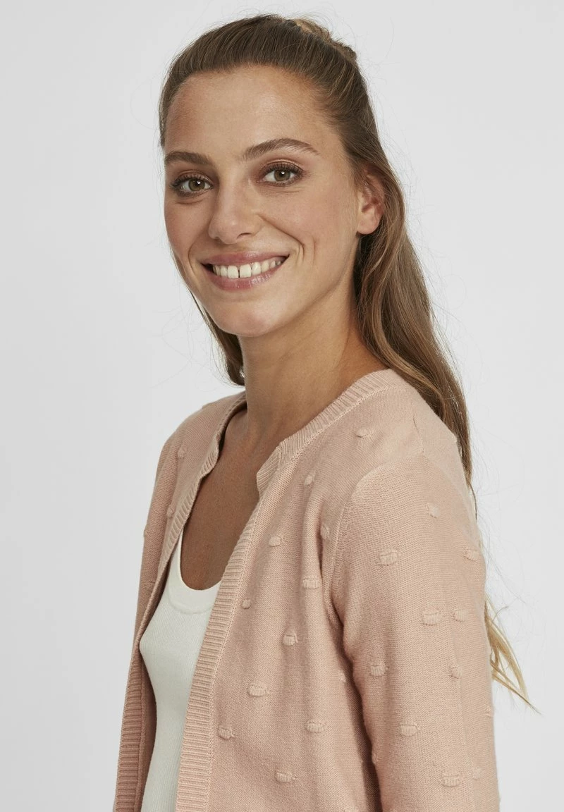 Oxmo OXKALOTTA - Chaqueta De Punto - Mahogany Rose , Mujer 4 Oxmo OXKALOTTA - Chaqueta De Punto - Mahogany Rose , Mujer - Imagen 4