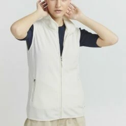 Oxmo RAGNARA - Chaleco - Cloud Dancer, Mujer