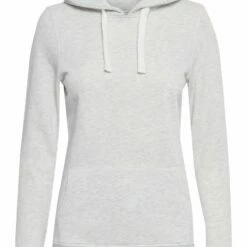 Oxmo OXOLIVE - Jersey Con Capucha - Oyster Gray Melange , Mujer -Oxmo tienda en línea 8f184fab52ff48c397bbc04b73848174