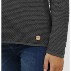 Oxmo OXHELGA - Chaqueta De Punto - Pewter , Mujer -Oxmo tienda en línea 902e46bd2f4d420b9d500badf78a071e