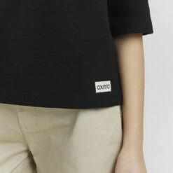 Oxmo JONNE - Camiseta Básica - Black , Mujer -Oxmo tienda en línea 90935d98ad084057a67e4c5e14ac1932