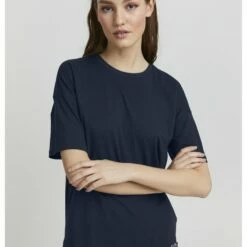 Oxmo PINALA - Camiseta Básica - Total Eclipse, Mujer